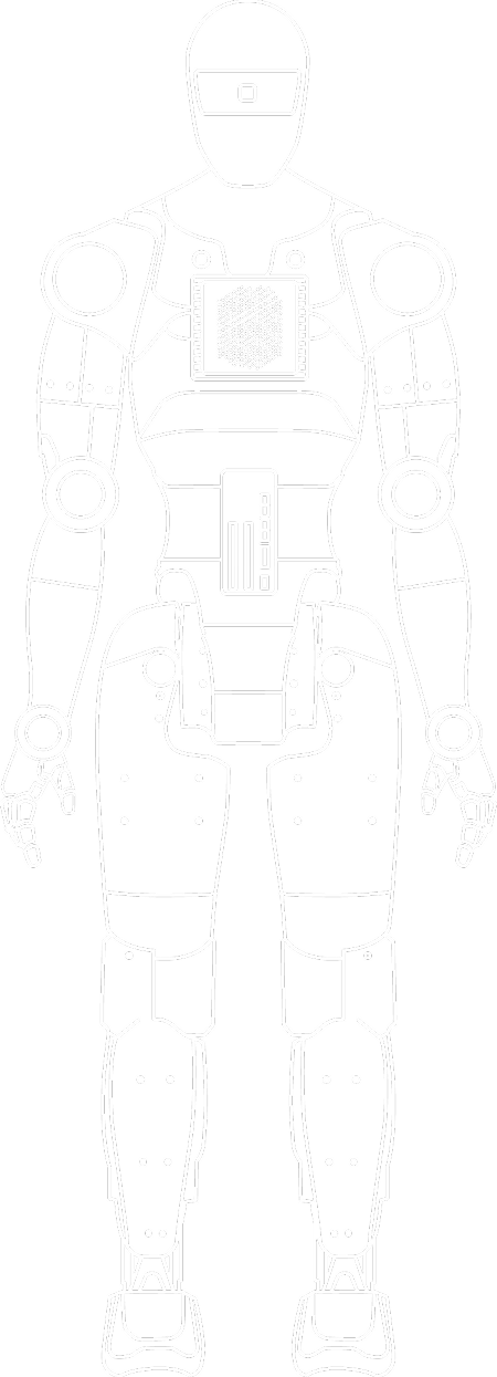 人形機器人示意